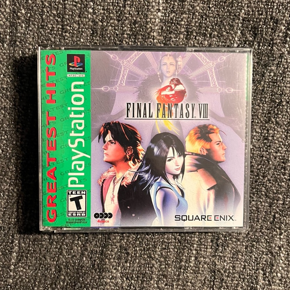 Final‎ Fantasy VIII Sony Playstation PS1 Game